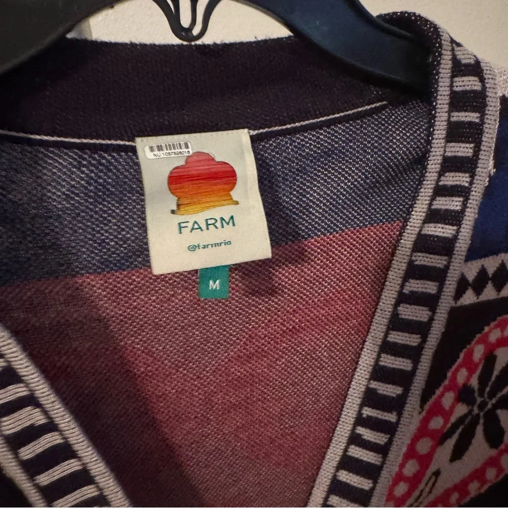 FARM Rio Multicolor Patterned Cardigan - Picture 9 of 13